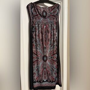 Maxi dress ankle length can dress up or down Super cute w/sneakers & jean jacket